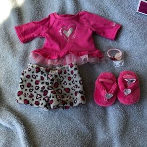American Girl Doll Lovely Leopard Pajamas
